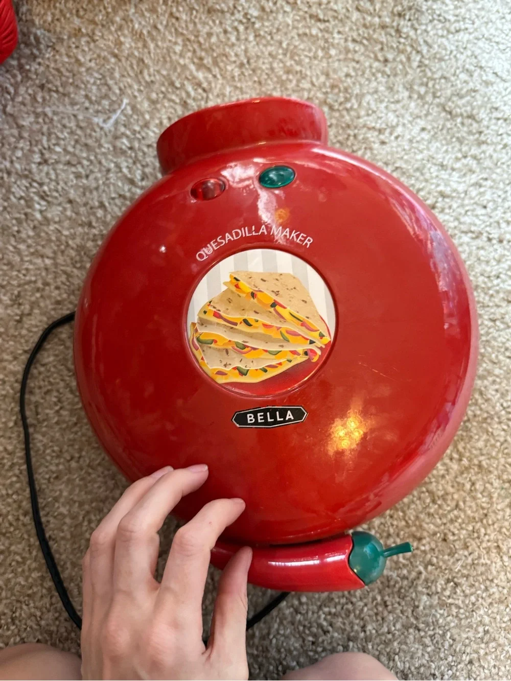 Target Red Bella Quesadilla Maker